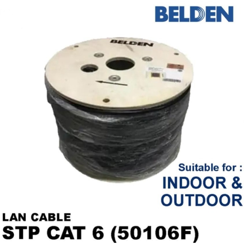 Belden STP Outdoor Cable CAT 6 Cat6 Kabel LAN 50106F 50106 F 305m Outdoor