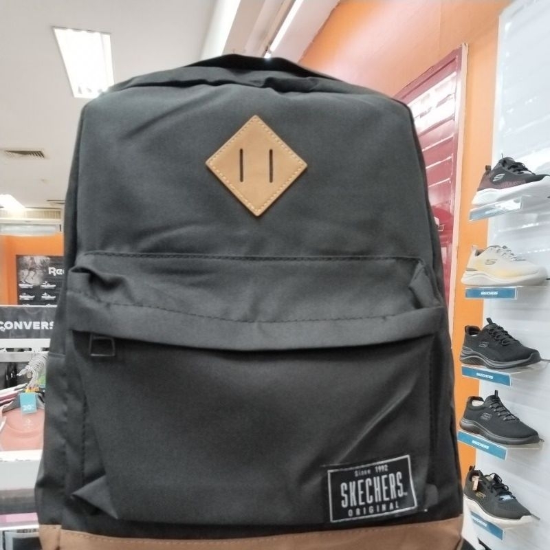 SKECHERS TAS RANSEL UNISEK/PRIA/WANITA_HITAM