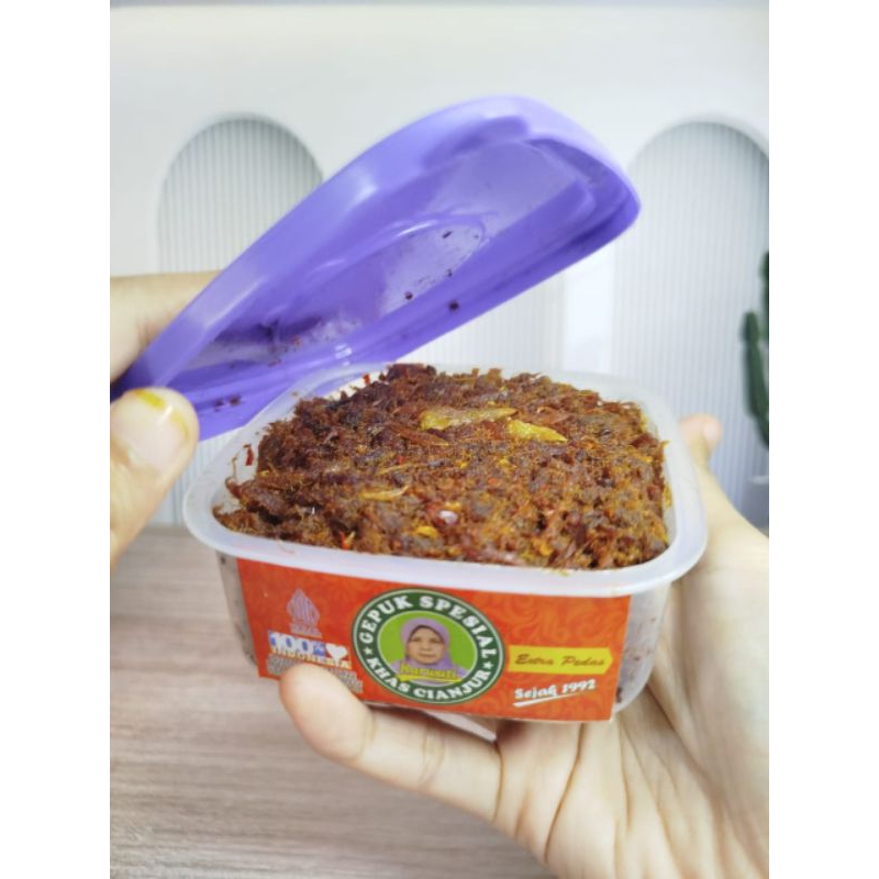 

Gepuk Ayam Karwati Khas Cianjur 170gr