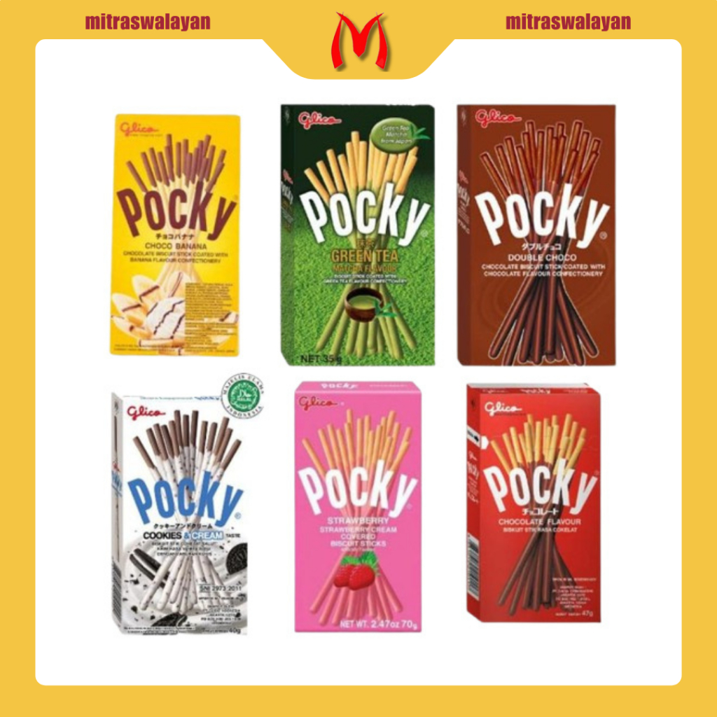 

Glico POCKY Biskuit Stik All Varian