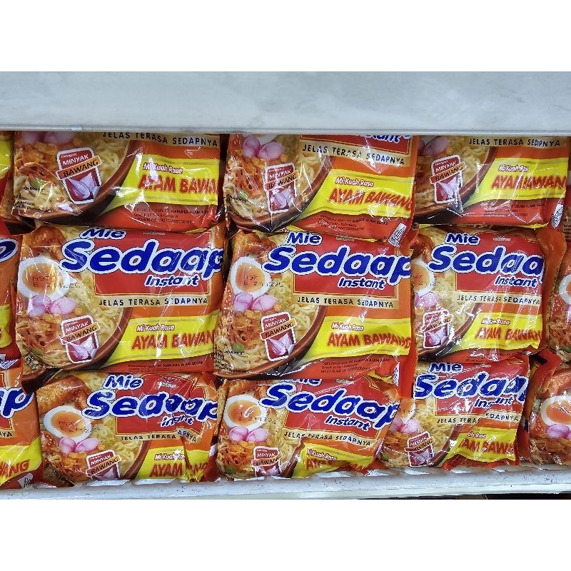 

Sedaap Mie Instan Rasa Ayam Bawang 70 gr