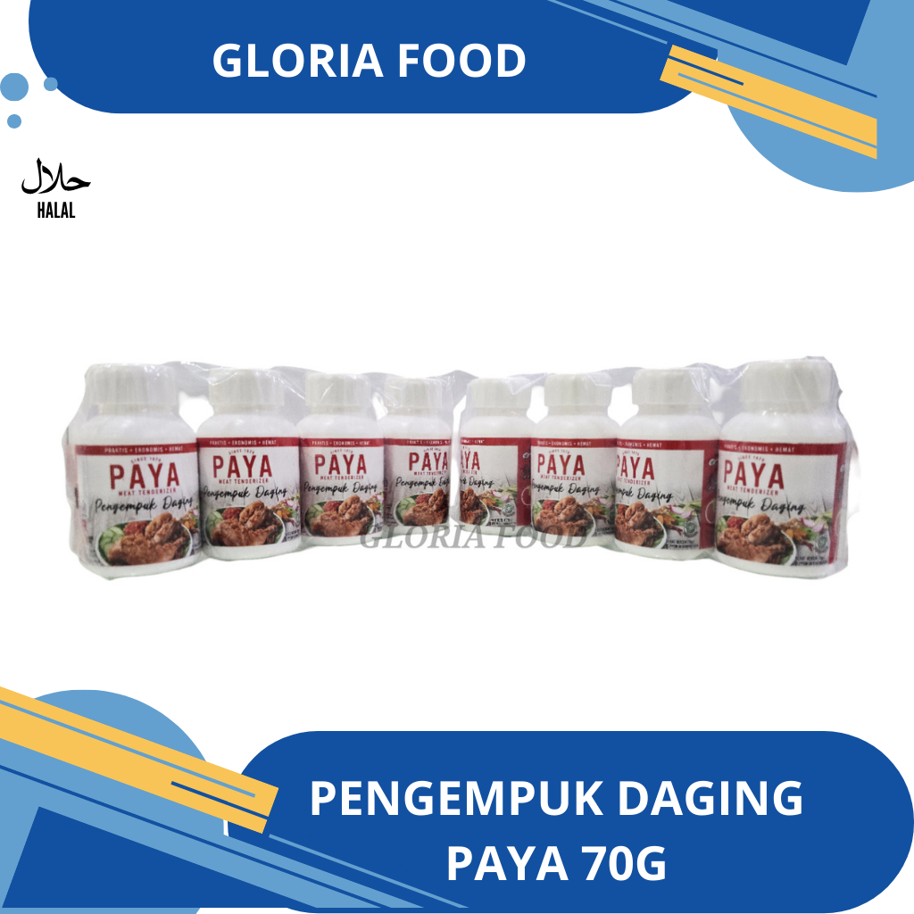

PAYA PENGEMPUK DAGING / MEAT TENDERIZER - 70 GRAM