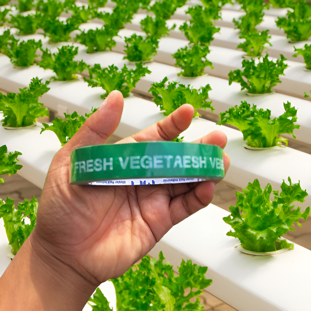 

Lakban Cetak Fresh Vegetables 18mm x 50m | Satuan | Cocok untuk Usaha Toko Sayur