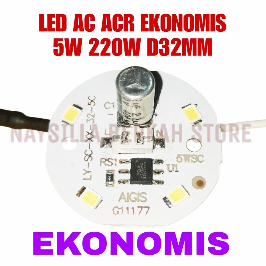 PCB LED AC ACR EKONOMIS 5W 220V DIAMETER 32MM - LED AC EKONOMIS