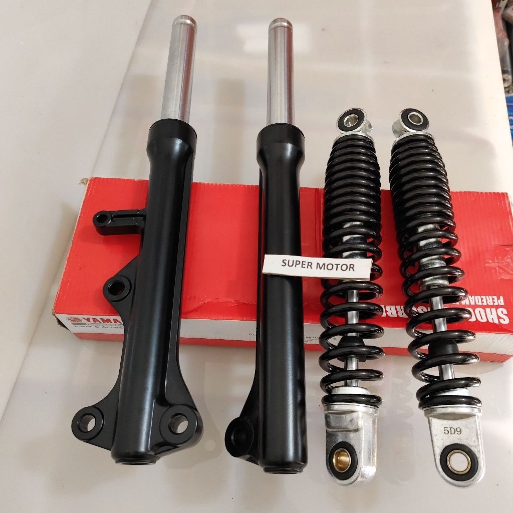 Shock depan dan belakang Vega RR shock Vega RR set depan dan belakang