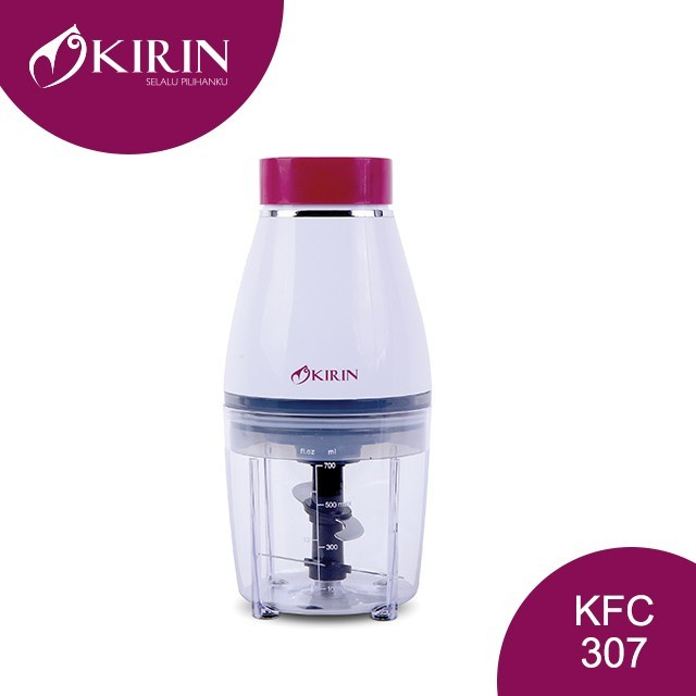 Kirin Food Chopper KFC-307 | Kirin Food Processor Blender Penggiling Daging dan Buah Wadah Plastik