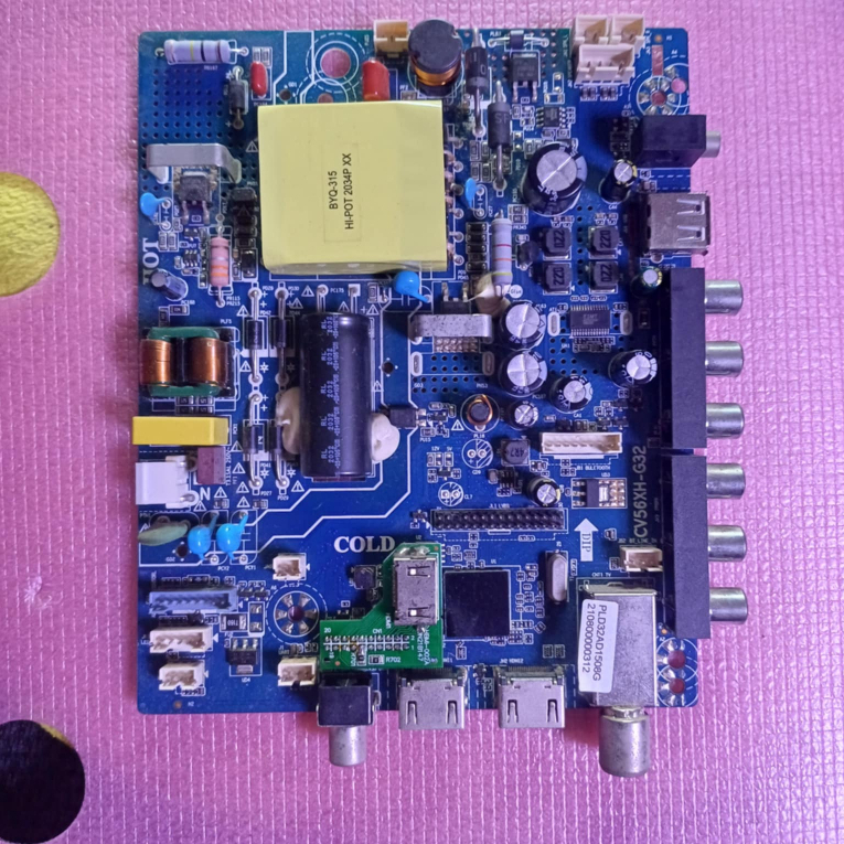 MB Mainboard PLD 32AD1508 - PLD32AD1508 modul mesin TV LED Polytron