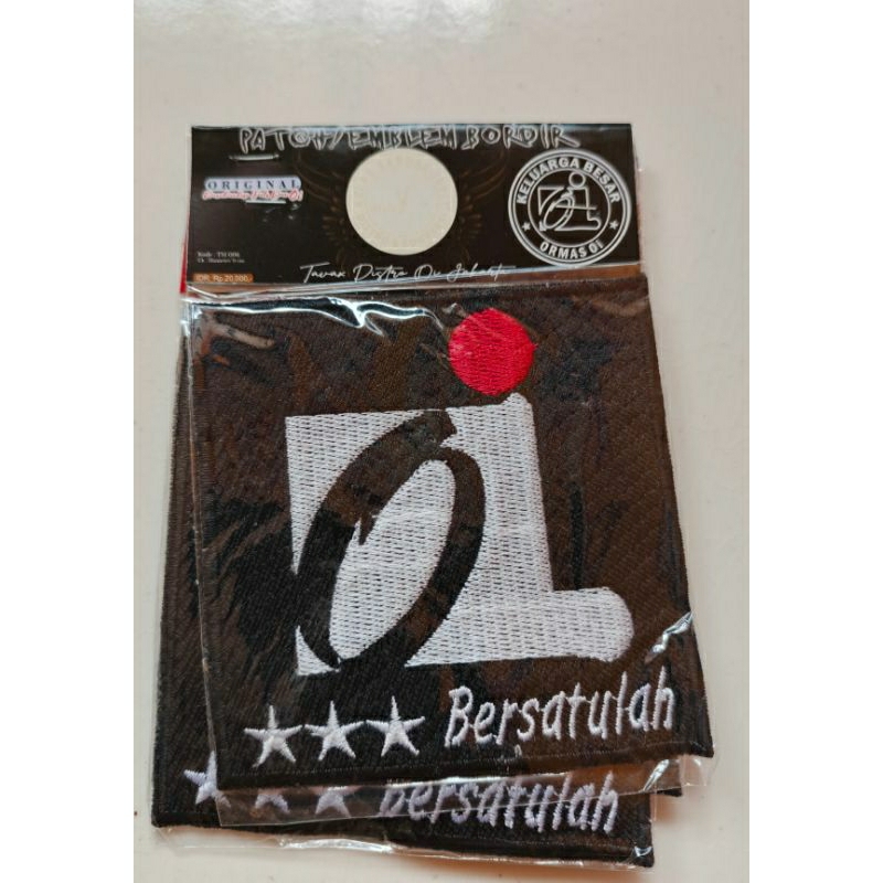 PATCH emblem bordir BONGKAR AKSESORIS IWAN FALS dan Oi "LogOi3"