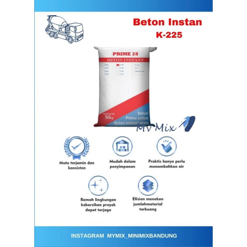 Beton Instan K -225