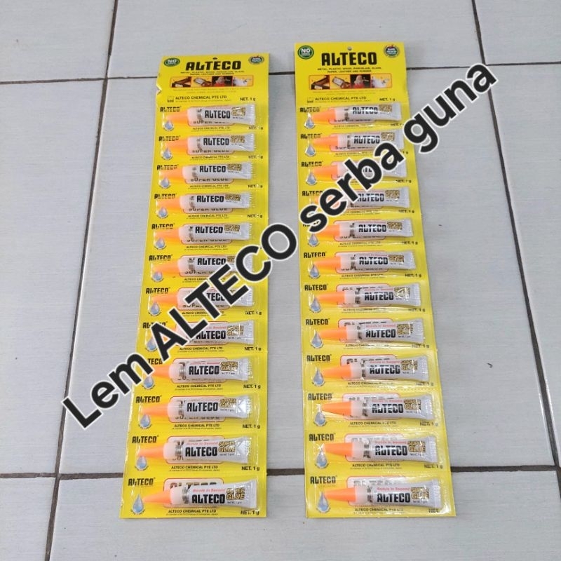 

Lem ALTECO serba Guna Isi 12 pcs / Lem Super Kuat