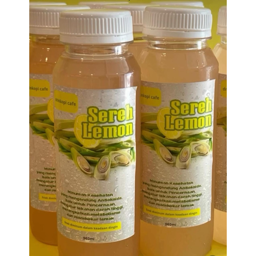 

Minuman kesehatan sereh lemon 250 ml