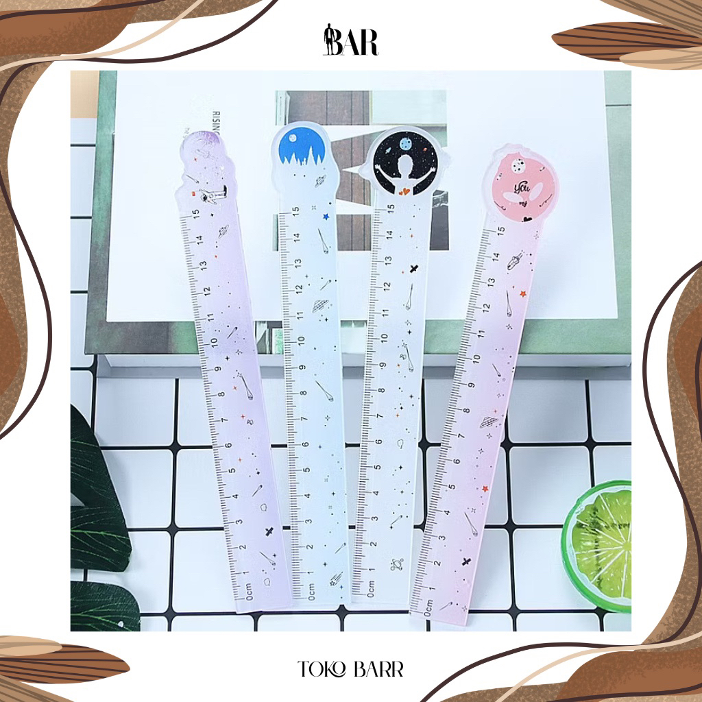 

Penggaris Anak Lucu 15 CM | Penggaris Sekolah | Penggaris Anak
