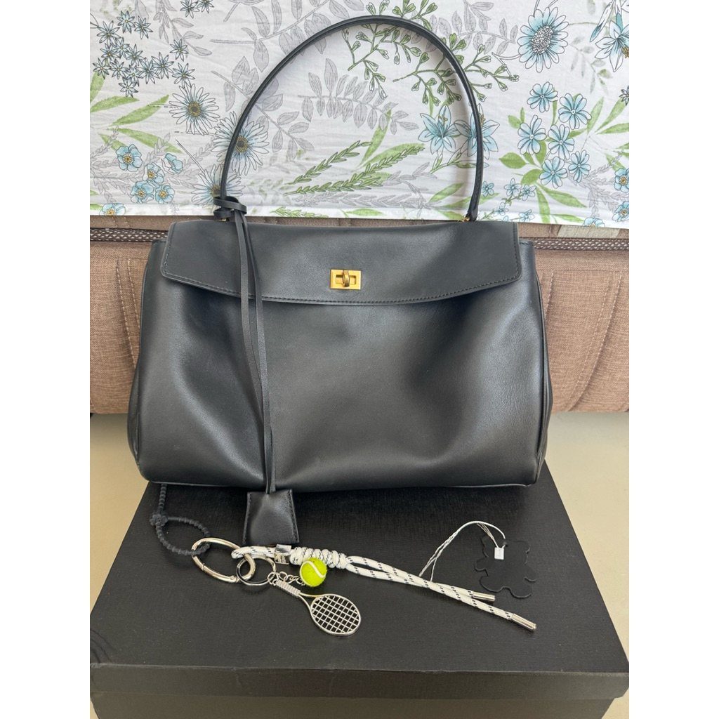 Tas Kulit Asli model BAL3N RODEO No Brand 30CM / TAS KULAS Preloved