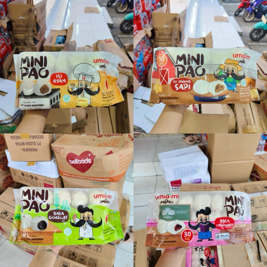 

Minipao isi 30 pcs merk Umami