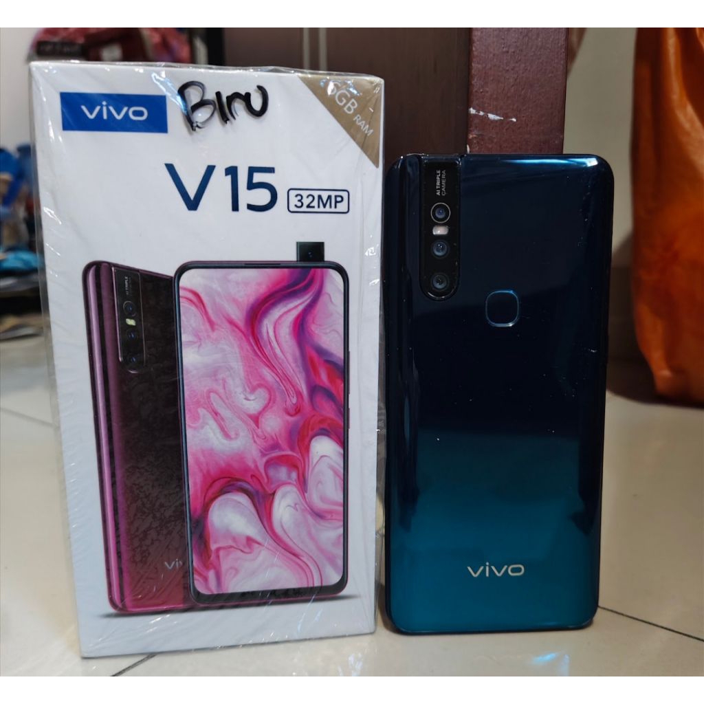 Handphone Vivo V15 POP UP Camera Second kondisi baik