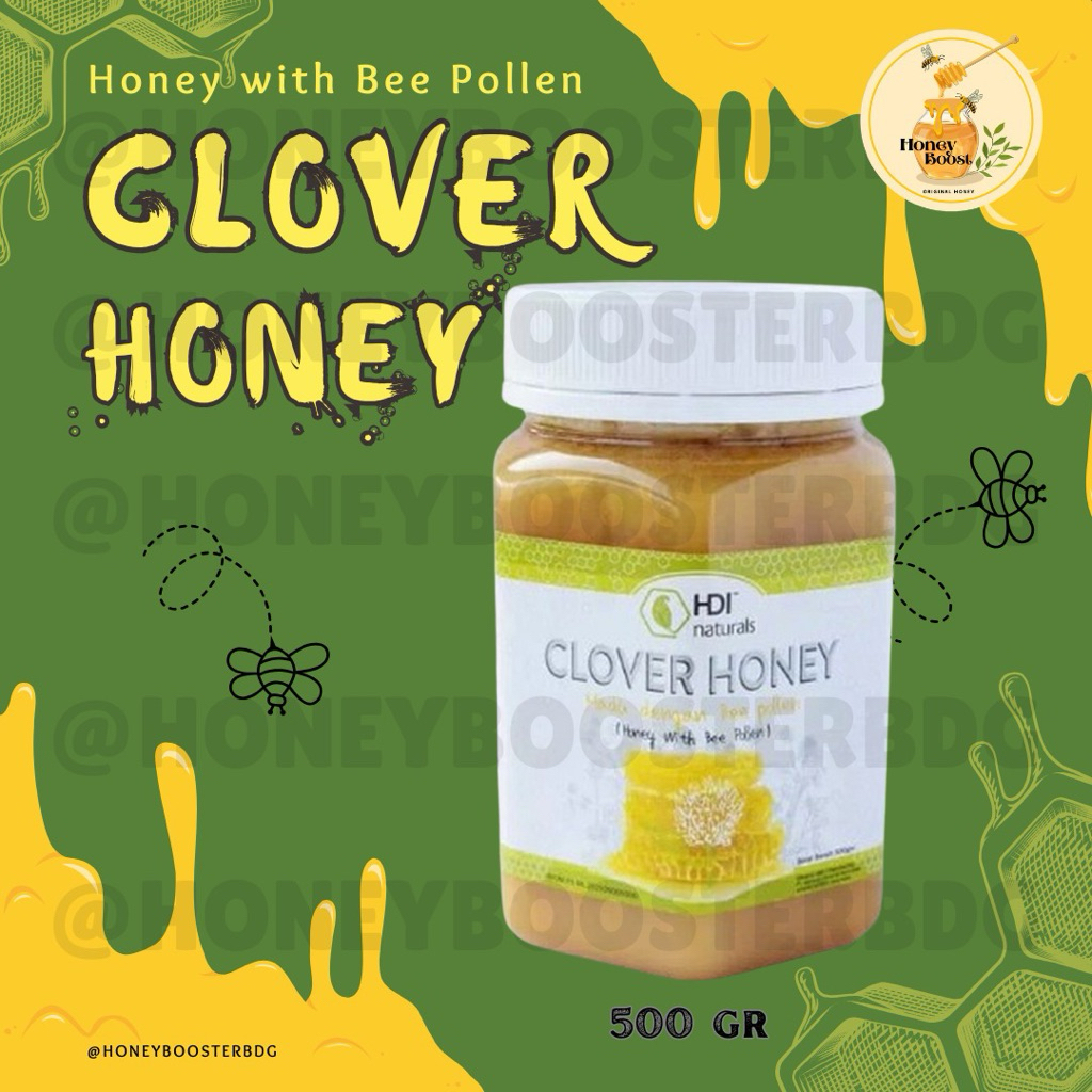

MADU CLOVER HONEY 500GR EXP TERBARU 2029 FREE SENDOK KAYU ORIGINAL