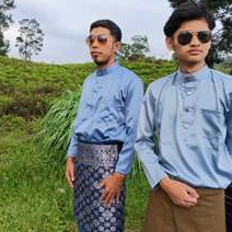 KODE O28Y 1 STELL BAJU MELAYU PRIA TREND WARNA TERBARU