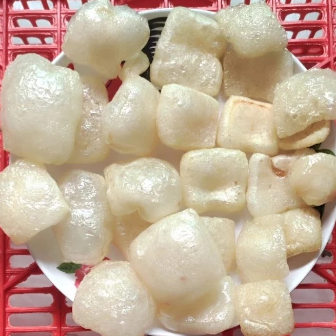 

Cemilan Dorokdok Bandung / 100gram Kulit Rambak Sapi / Kulit Sapi Rambak / Dorokdok Original 100%