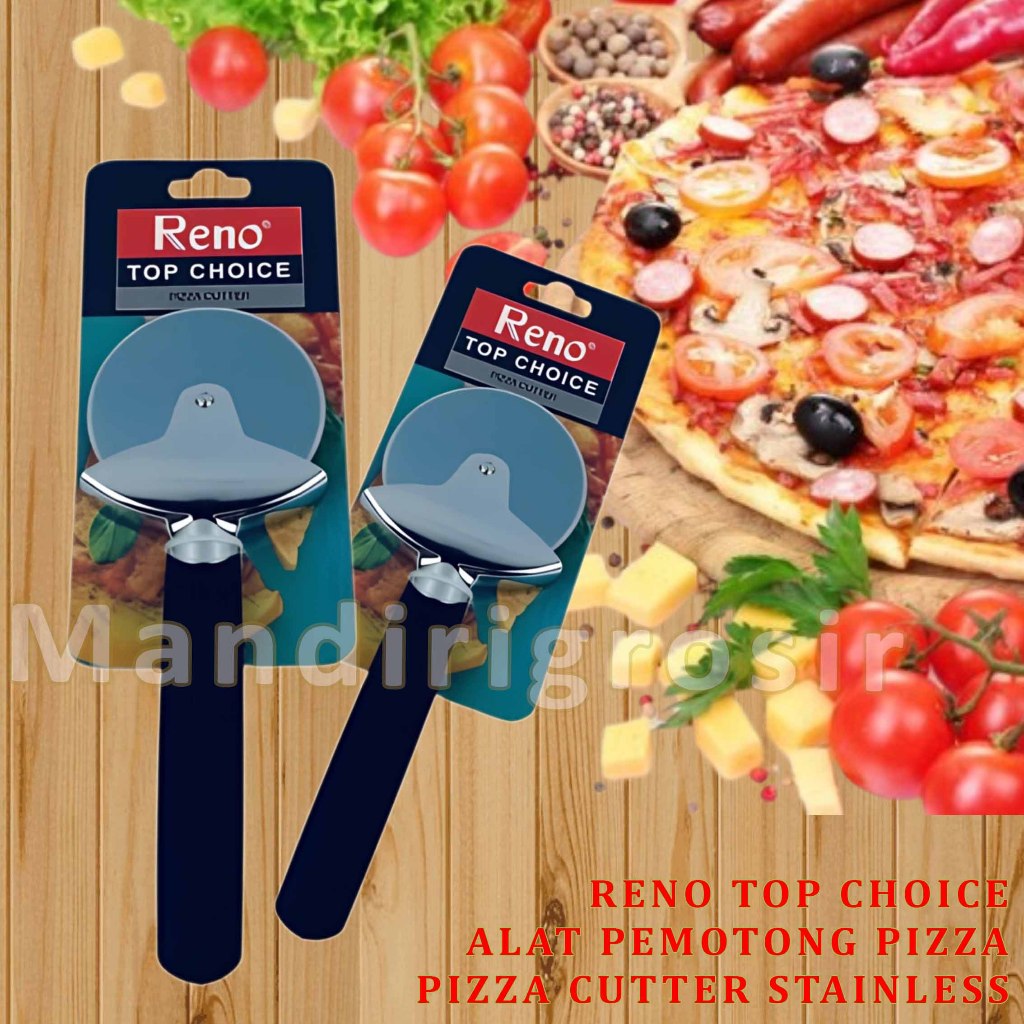 

Alat Pisau Pemotong Pizza * Reno Cutter * Pizza Cutter Stainless * RND-2350