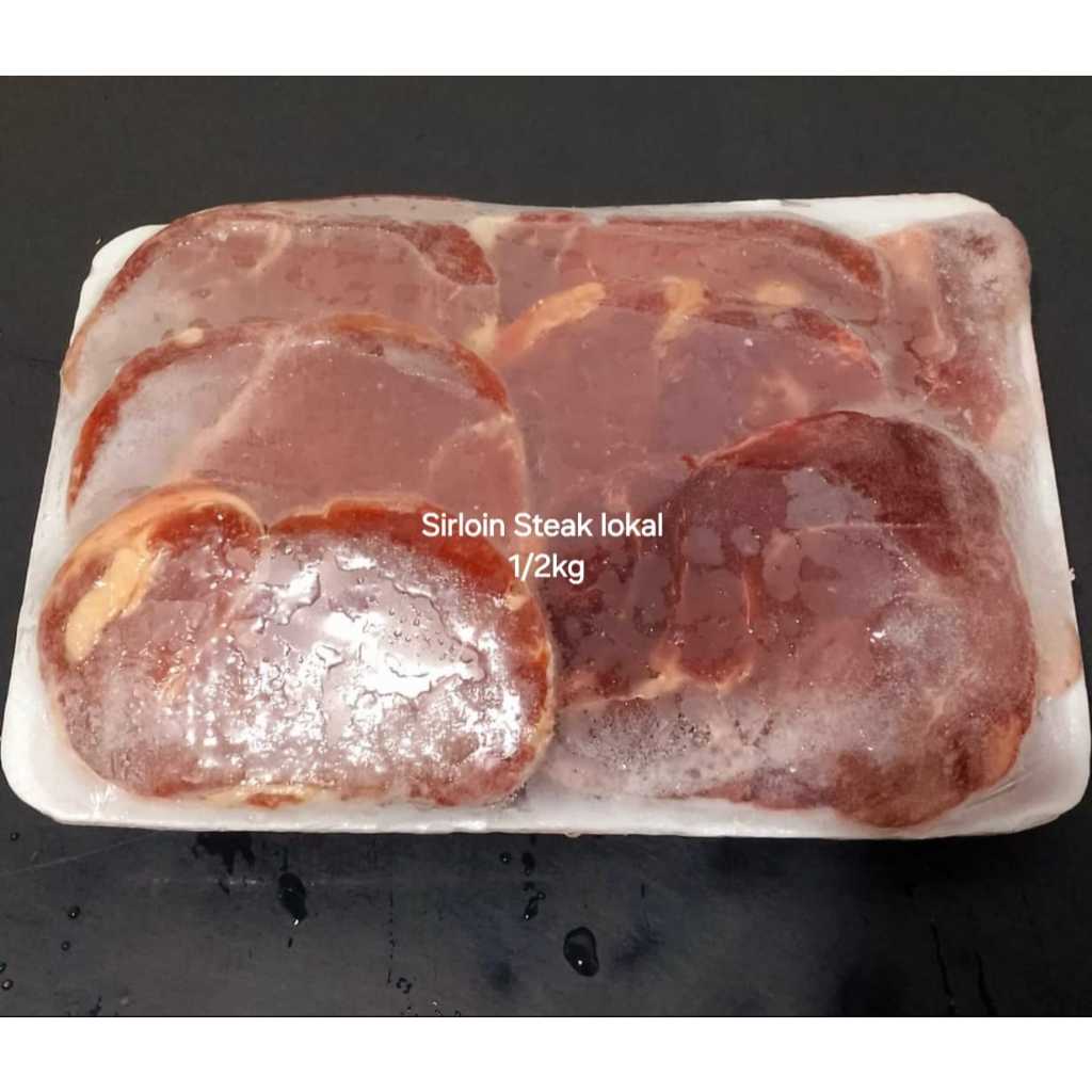 

Sirloin Steak lokal, Rp 53.500 per 1/2kg