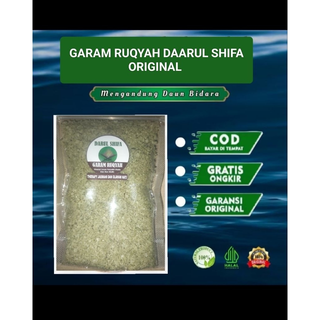 

Garam RUQYAH pelancar rezeki,buka AURA