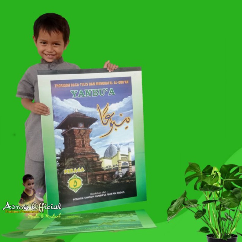 KODE P89D Yanbua Peraga Besar  Alat Peraga Kitab Yanbua Jumbo