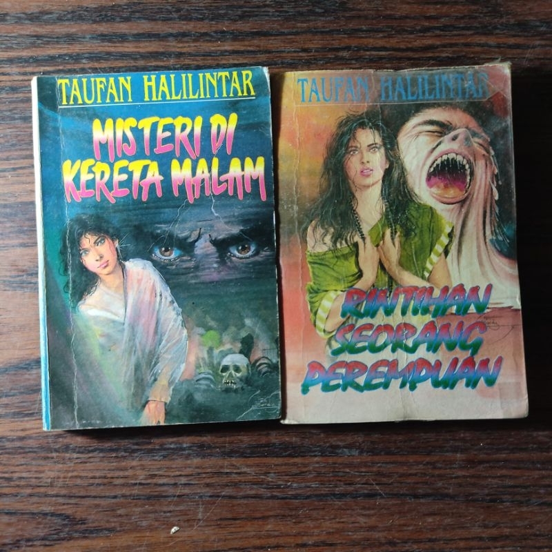 Novel Taufan Halilintar Cerita Misteri
