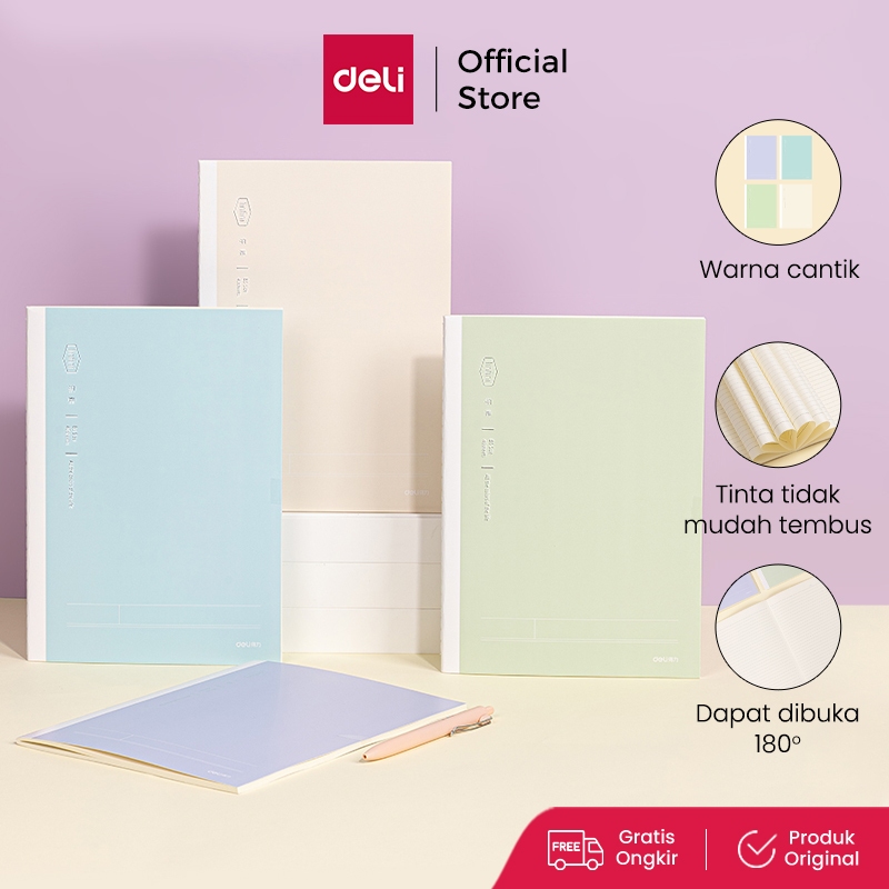 

Deli Buku Catatan Soft Cover / Soft Cover Notebook B5 FB540-1