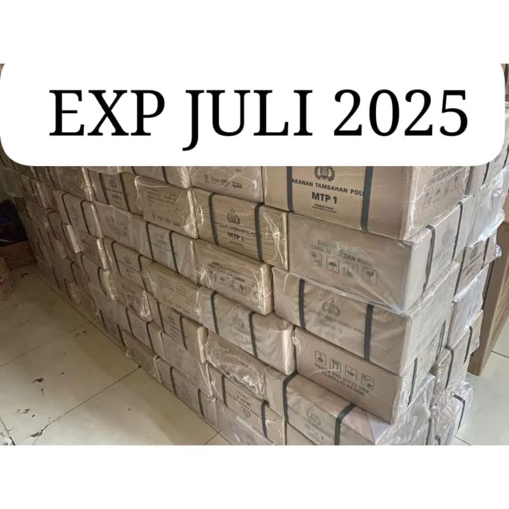 Promo Ransum MTP 1 Polri dan MTP FT Dus Besar / makanan tambahan // makanan siap saji outdoor