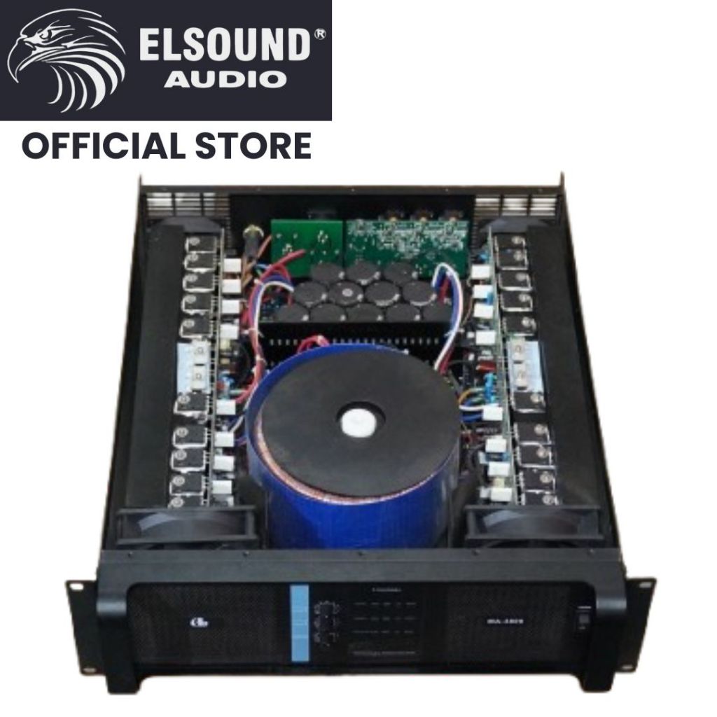 Power Class H - 3 Channel 800WX2 - 1200 Watt Cipta Suara - PWR MA3800 3U