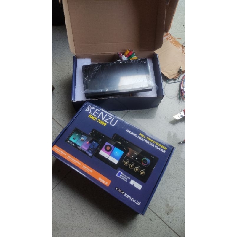 head unit android kenzu 9 inch ram 2/32gb