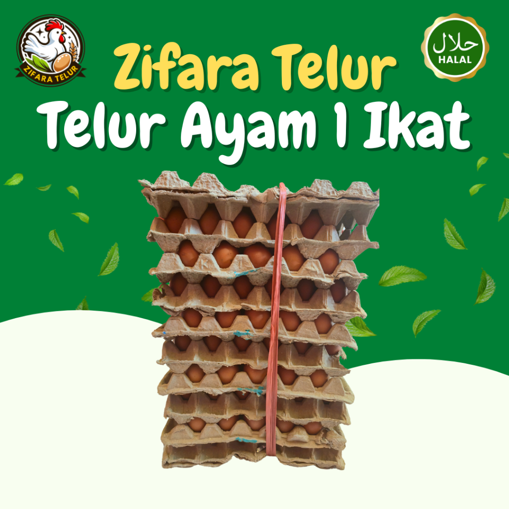 

Telur Ayam Negeri Premium Fresh 1 Ikat