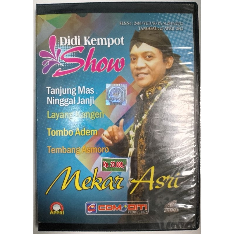 VCD campursari Didi kempot mekar asri