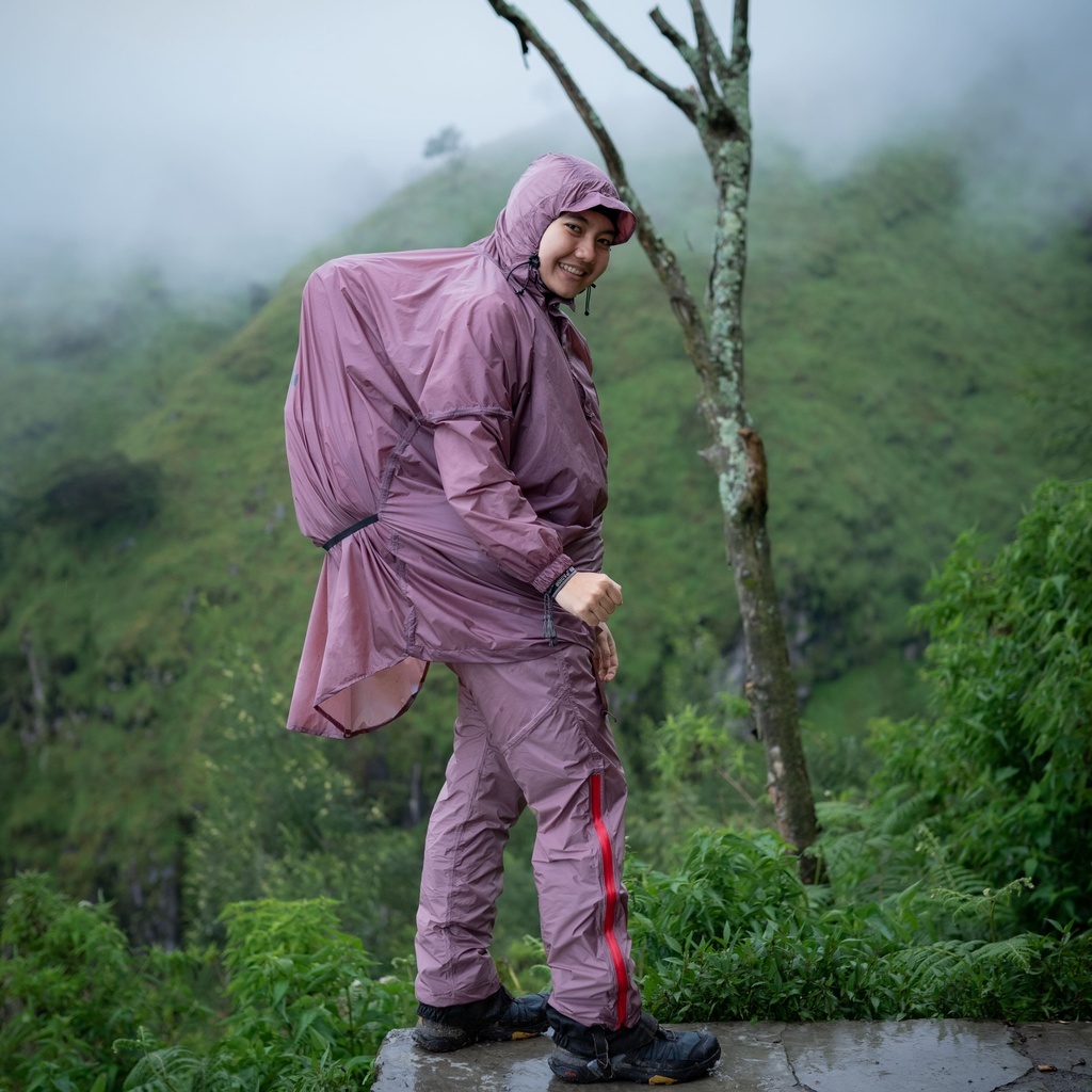 jas hujan hiking tromax Hikelite