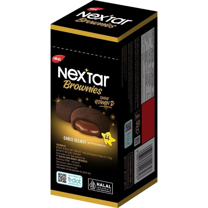 

NEXTAR Brownies Choco Delight 80 gram