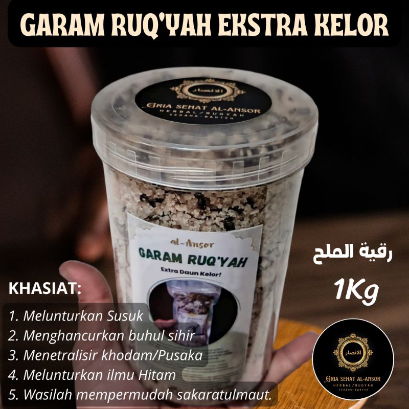 

(Promo) Garam Al-Ansor Ekstra Daun Kelor 1kg