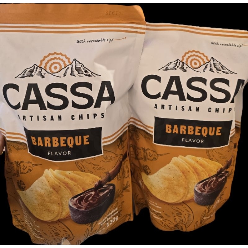 

CASSA Artisan Chips Keripik Singkong 130 gr Rasa Barbeque BBQ / Spicy Chicken / Spicy Mala