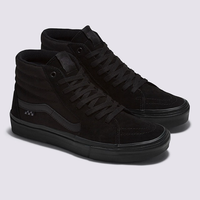 Vans Skate Sk8-Hi Shoes - Black/Black