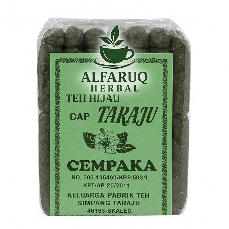 

Teh Hijau Taraju Cempaka Greentea original