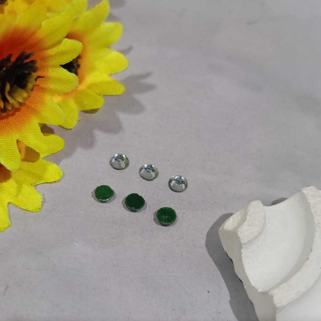 BERLIAN SETRIKA SS 20 023 PUTIH / MANIK MANIK / BAHAN AKSESORIS