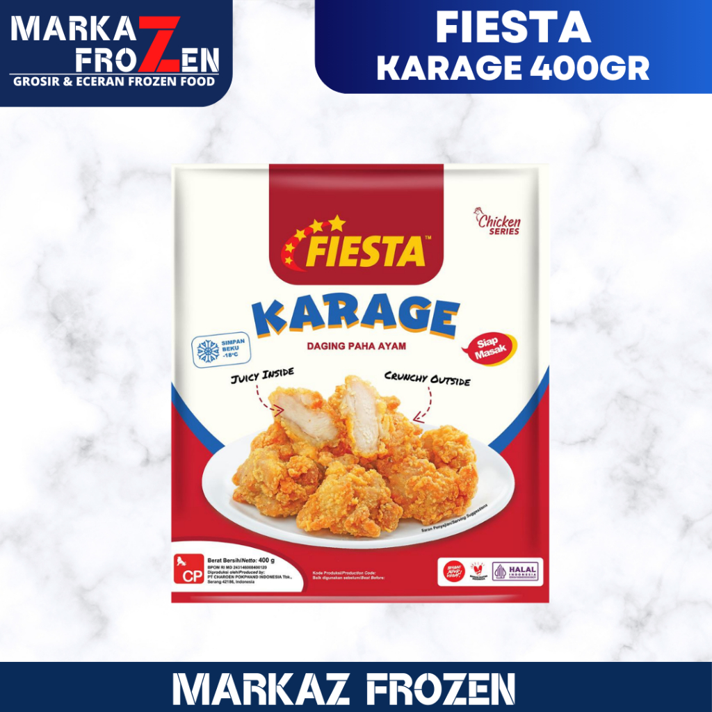 

FIESTA CHICKEN KARAGE 400GR
