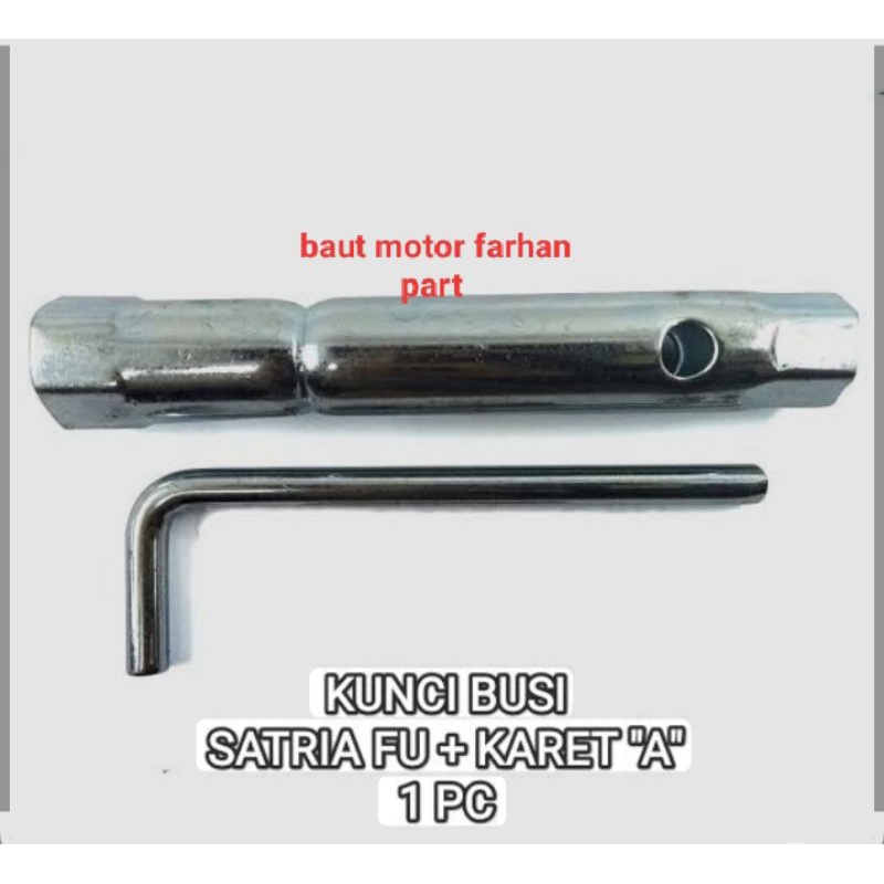 1set kunci busi+as untuk motor Suzuki Satria Fu 150