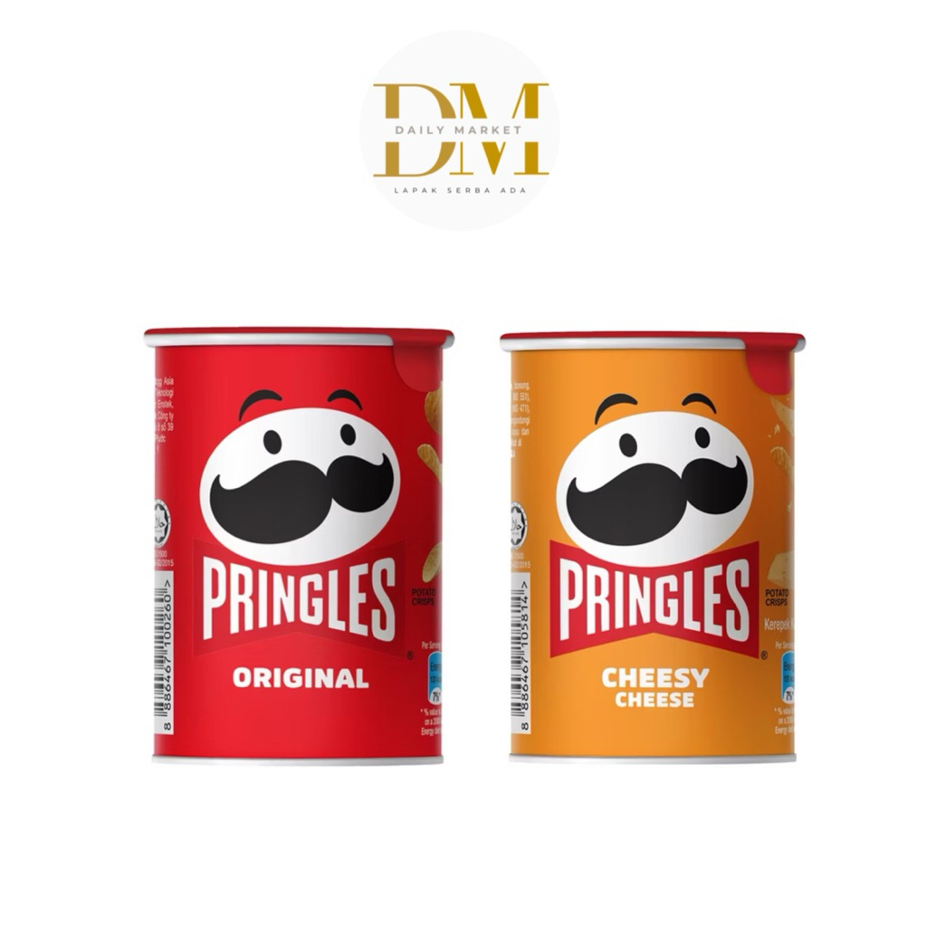 

Pringles 42gr/ Pringles Original/ Pringles Cheesy Cheese/ Pringles Kecil/ Cemilan