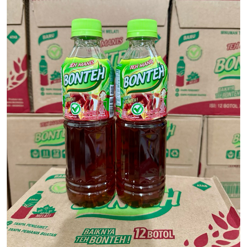 

Bonteh teh botol melati 330 ml 1 karton isi 12