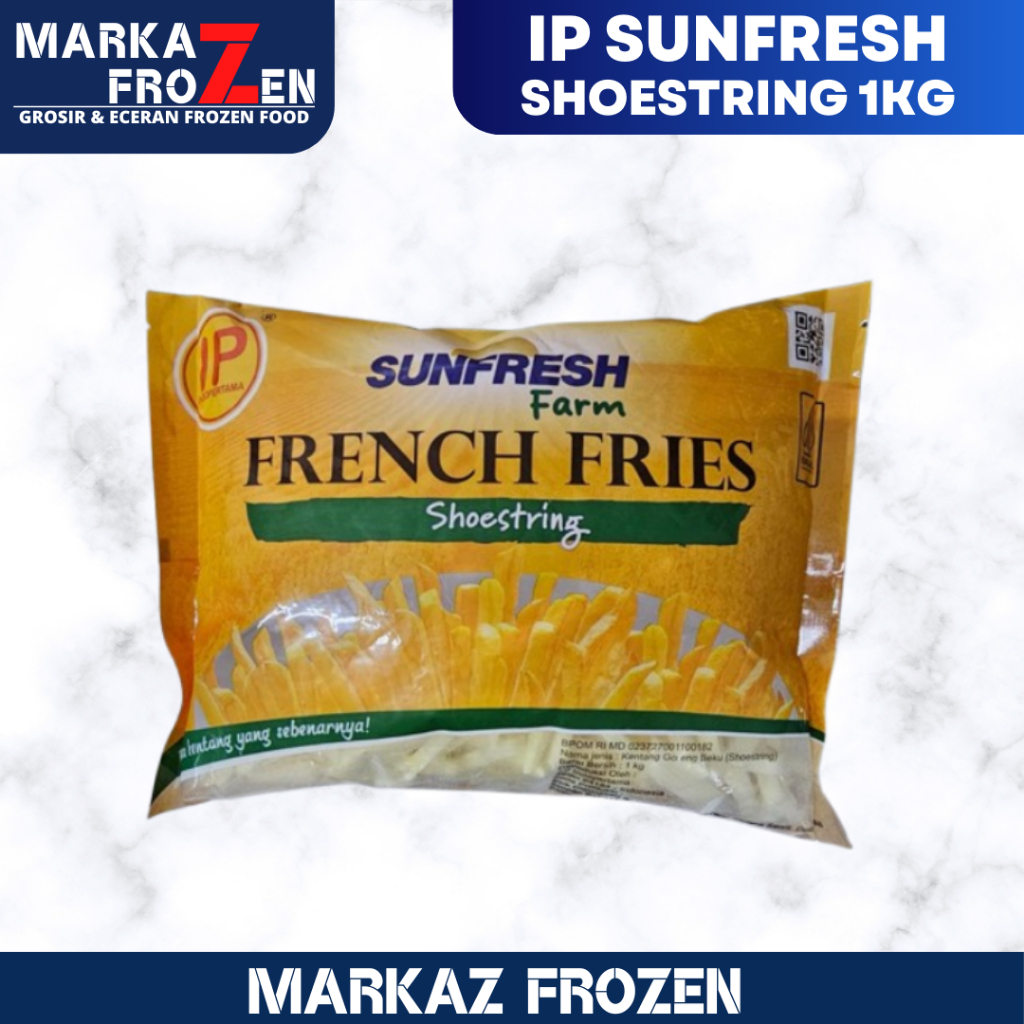 

IP SUNFRESH FARM FRENCH FRIES SHOESTRING 1KG