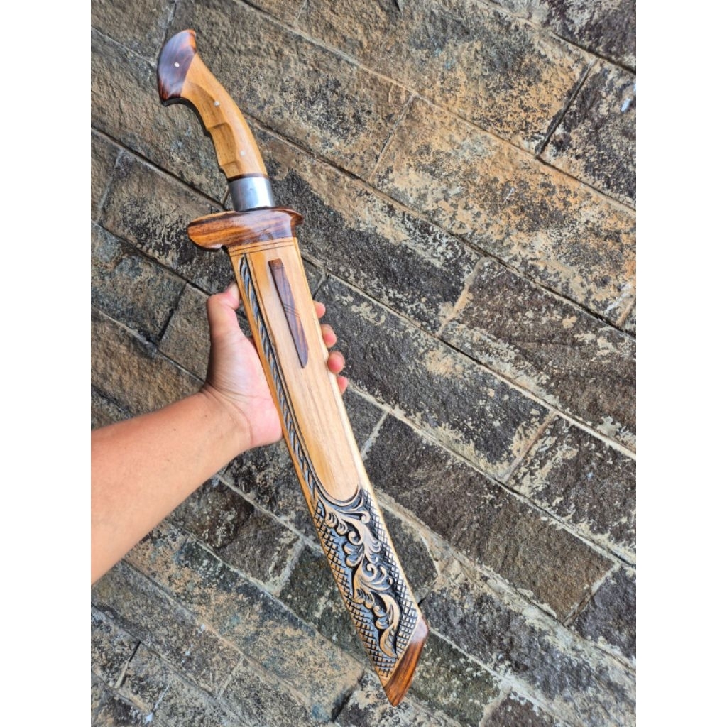 (Golok_ Mandau Model Patimura Asli Perkakas Serbaguna