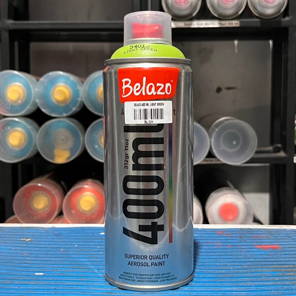 

Light Green - Belazo 400 ml - Spray Paint
