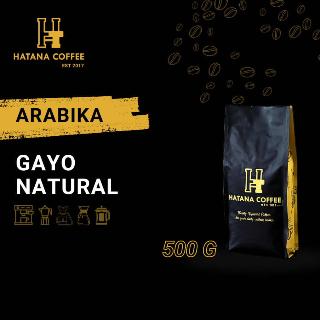 

Kopi Arabika Gayo Natural 500 Gram | Hatana Coffee
