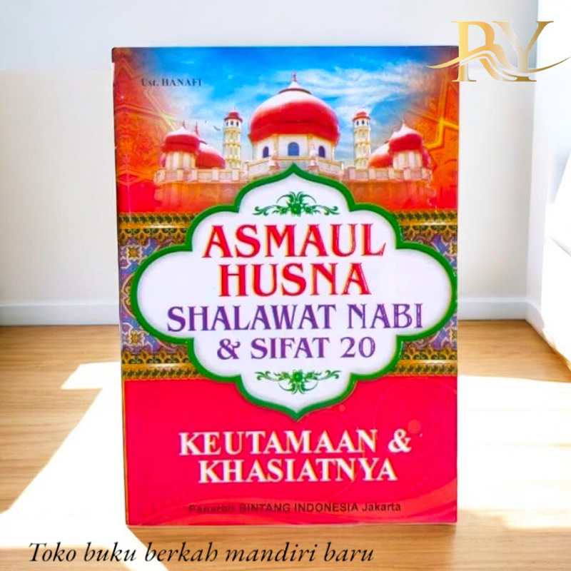 buku asmaul husna shalawat nabi & sifat 20