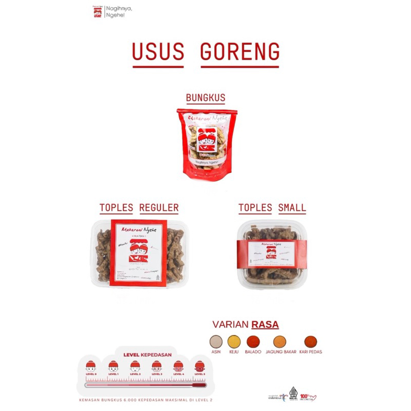 

CAMILAN PEDAS MAKARONI NGEHE II Usus Goreng